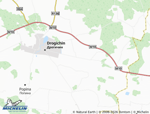 MICHELIN-Landkarte Lipniki - ViaMichelin