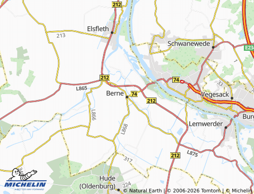 MICHELIN Berne map - ViaMichelin