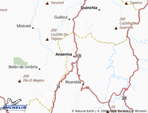 Mapa MICHELIN Anserma - ViaMichelin