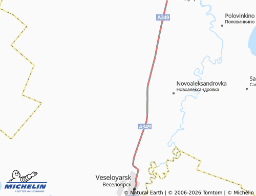 MICHELIN-Landkarte Zerno - ViaMichelin