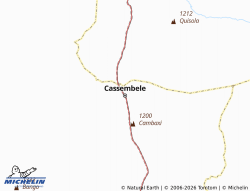 MICHELIN-Landkarte Cassembele - ViaMichelin