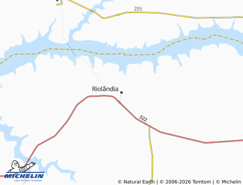 Mapa MICHELIN Riolândia - ViaMichelin