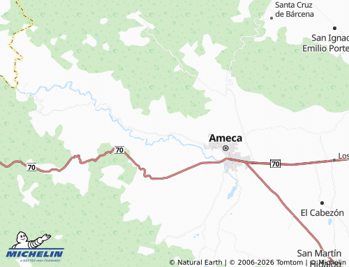 Carte MICHELIN Arroyo Hondo - ViaMichelin