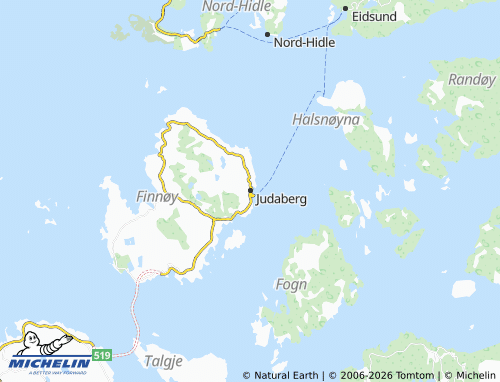 Mapa MICHELIN Judaberg - ViaMichelin