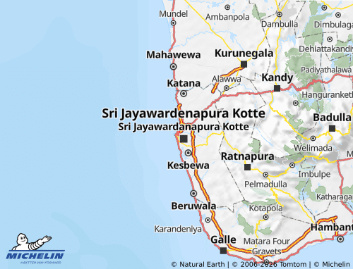 Mappa MICHELIN Colombo - ViaMichelin