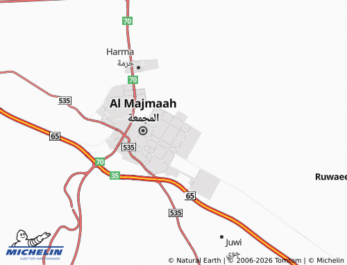 MICHELIN King Abdullah map - ViaMichelin