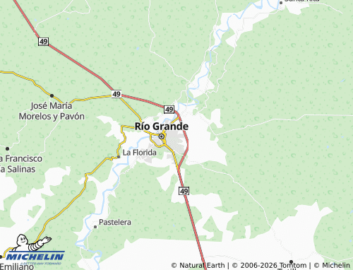 MICHELIN Rosalitos map - ViaMichelin