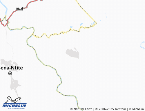 MICHELIN Bena-Kabala map - ViaMichelin