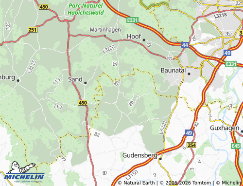 Mapa MICHELIN Niedenstein - ViaMichelin