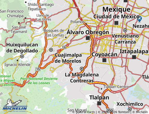 Kaart MICHELIN Herón Proal - ViaMichelin