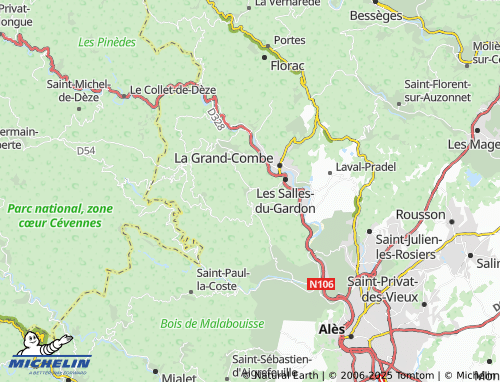 MICHELIN La Favède map - ViaMichelin
