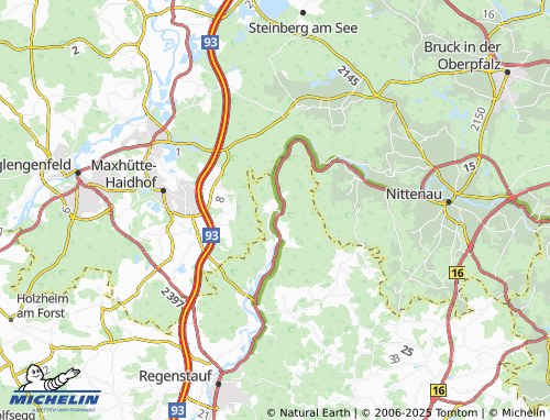 Mappa MICHELIN Hirschling - ViaMichelin