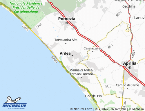 Mapa MICHELIN Ardea - ViaMichelin
