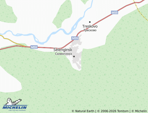 MICHELIN-Landkarte Selenginsk - ViaMichelin