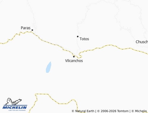 MICHELIN Vilcanchos map - ViaMichelin