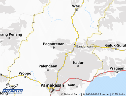 MICHELIN-Landkarte Bulangan Timur - ViaMichelin