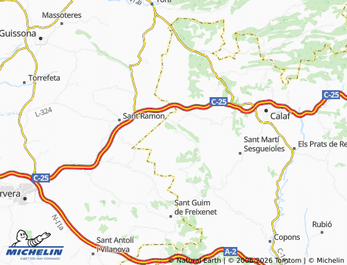 Mappa MICHELIN Pujalt - ViaMichelin