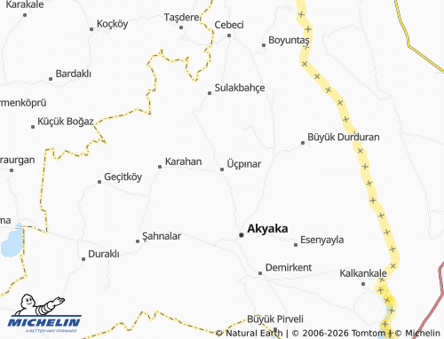 Mapa MICHELIN Üçpınar - ViaMichelin