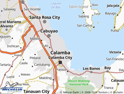 MICHELIN Baclaran map - ViaMichelin