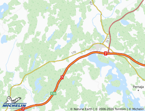 Mapa MICHELIN Vanhakylä - ViaMichelin