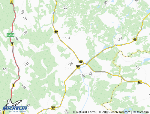 MICHELIN Tiidu map - ViaMichelin