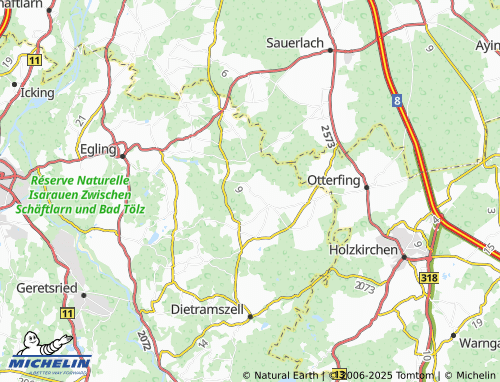 Mappa MICHELIN Berg - ViaMichelin
