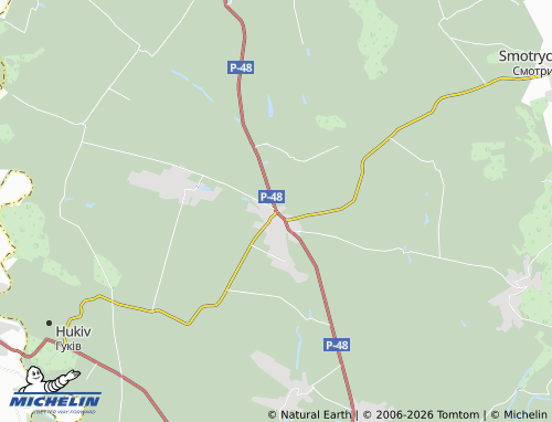 MICHELIN Zarichanka map - ViaMichelin