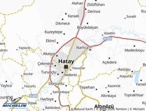Mappa MICHELIN Küçükdalyan - ViaMichelin