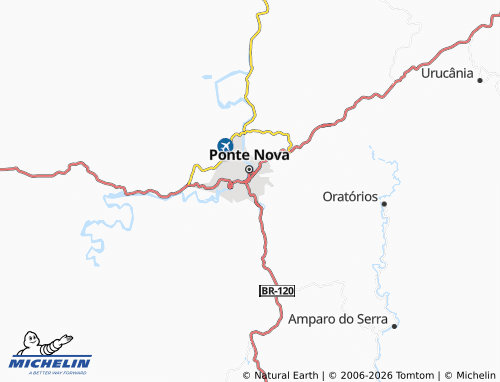 Mapa MICHELIN Vila Oliveira - ViaMichelin