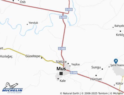 Mapa MICHELIN Karaköprü - ViaMichelin