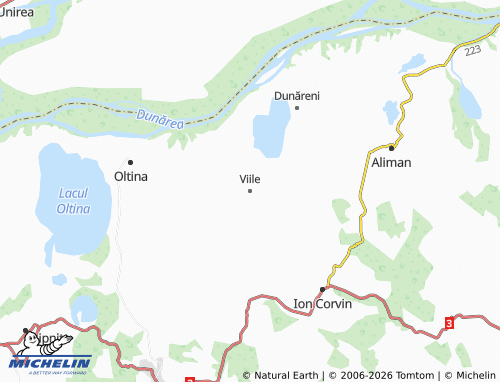 MICHELIN Viile map - ViaMichelin