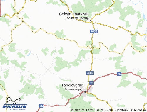MICHELIN Dobroselets map - ViaMichelin