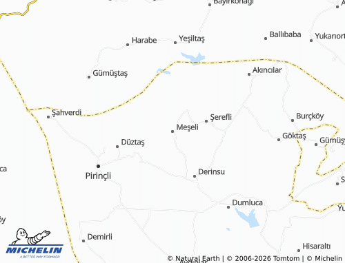 Mappa MICHELIN Meşeli - ViaMichelin