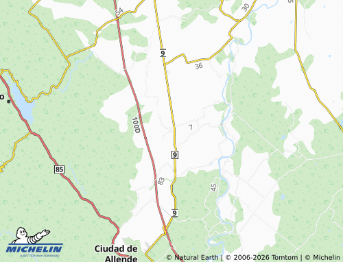 MICHELIN El Barranquito Localidad map - ViaMichelin
