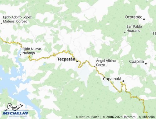 MICHELIN San Marcos map - ViaMichelin