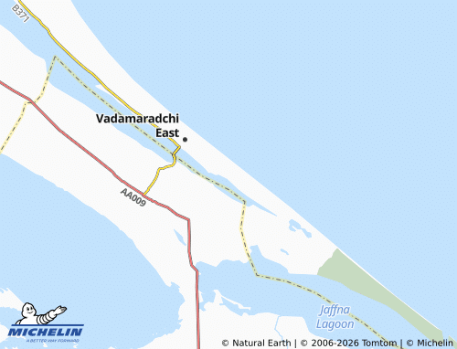 Mapa MICHELIN Uduththurai - ViaMichelin