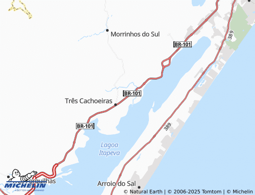 Carte MICHELIN Nossa Senhora Aparecida - ViaMichelin