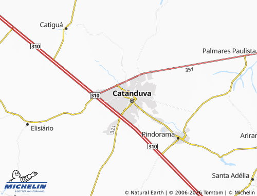 Carte MICHELIN Centro - ViaMichelin