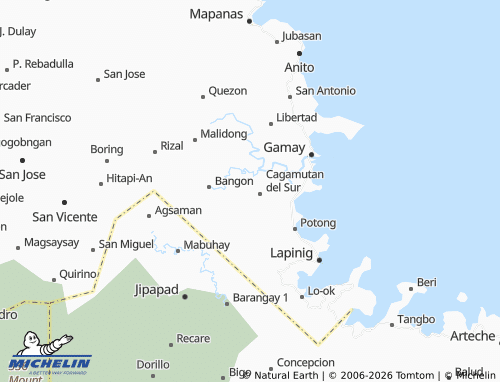 MICHELIN Bato map - ViaMichelin