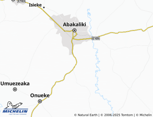 MICHELIN Nkwagu map - ViaMichelin