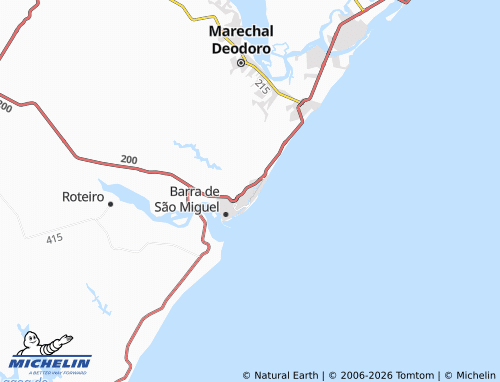 MICHELIN Brejo map - ViaMichelin