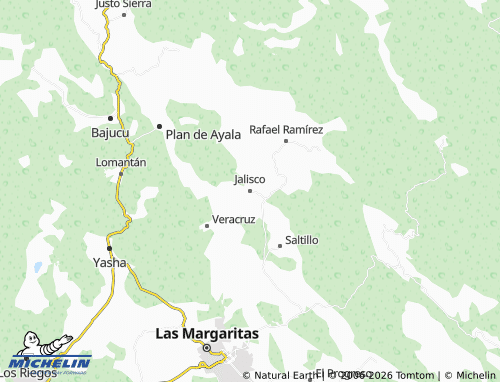 MICHELIN Jalisco map - ViaMichelin