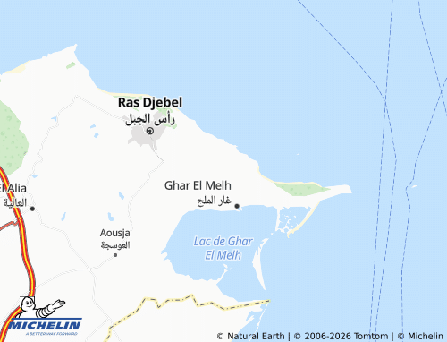 MICHELIN Rafraf map - ViaMichelin