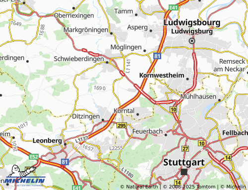 Carte MICHELIN Rührberg - ViaMichelin