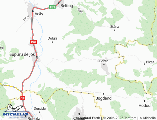 Mappa MICHELIN Racova - ViaMichelin