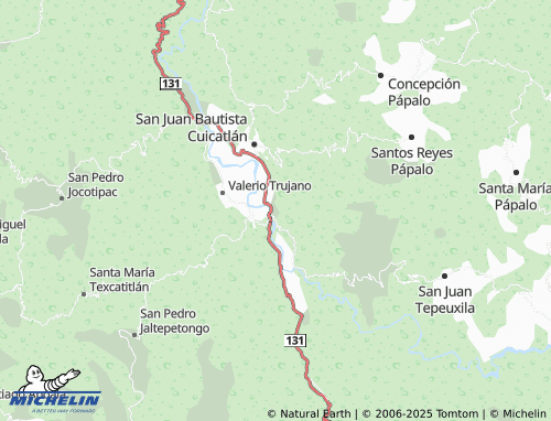 MICHELIN-Landkarte La Cruz - ViaMichelin