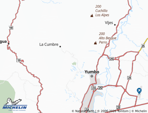 Carte MICHELIN Santa Inés - ViaMichelin