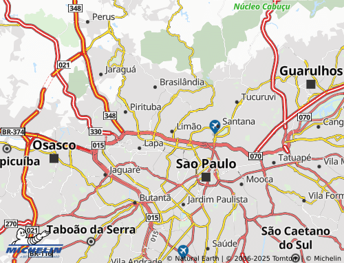 Carte MICHELIN Limão - ViaMichelin