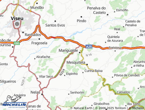 Kaart MICHELIN Ançada - ViaMichelin