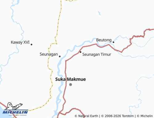 MICHELIN Sapek map - ViaMichelin